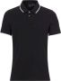 Armani Exchange Zwarte Polo Shirt met knoopsluiting Black Heren - Thumbnail 3