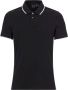 Armani Exchange Zwarte Katoenen Poloshirt Lente Zomer Collectie Black Heren - Thumbnail 3