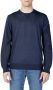 Armani Exchange Blauwe Wollen Pullover Herfst Winter Collectie Blue Heren - Thumbnail 1