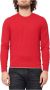 Armani Exchange Rondhals gebreide trui Red Heren - Thumbnail 4