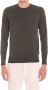 Armani Exchange Groene trui met lange mouwen en geborduurd logo Green Heren - Thumbnail 2