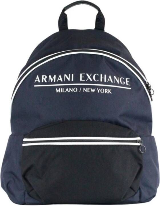 Armani Exchange Rugzakken Blauw Heren