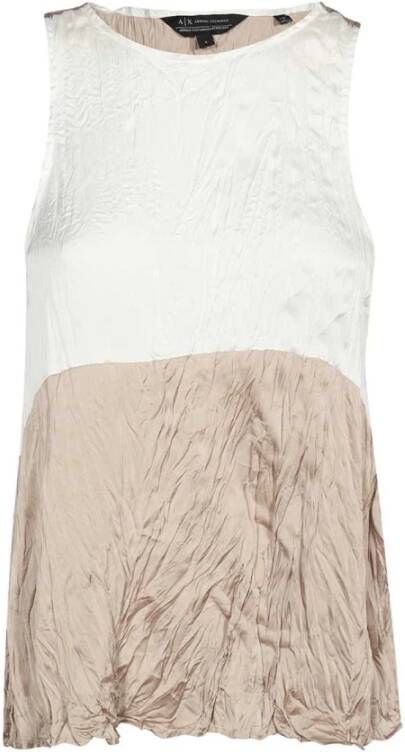 Armani Exchange Short Dresses Beige Dames