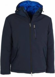 Armani Exchange Short jacket with hoods Blauw Dames