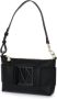 Armani Exchange Zwarte Schoudertas met Logo Plaque voor Vrouwen Black Dames - Thumbnail 1