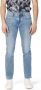 Armani Exchange Slim Fit Jeans Blauw Heren - Thumbnail 3