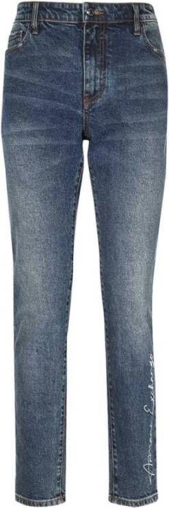 Armani Exchange Slim-fit Jeans Blauw Dames