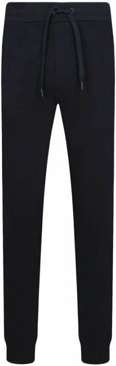 Armani Exchange Blauwe sweatpants voor heren met elastische tailleband en trekkoord Blauw Heren