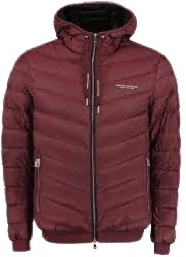 Armani Exchange Stijlvolle Jassen voor Mannen en Vrouwen Rood Heren