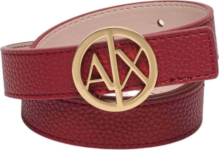 Armani Exchange Stijlvolle Riem 941118 0A877 Rood Dames