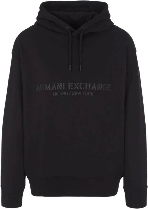 Armani Exchange Sweater Stijlvol en Comfortabel Zwart Heren