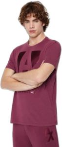 Armani Exchange Stijlvolle T-shirt Rood Heren