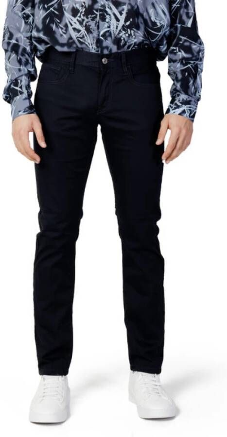 Armani Heren Blauwe Broek Lente Zomer Blauw Heren