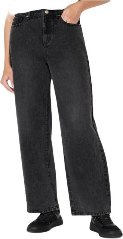 Armani Exchange Straight Jeans Zwart Dames