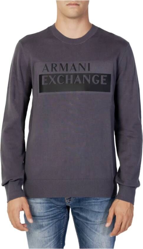 Armani Exchange Sweatshirt Grijs Heren