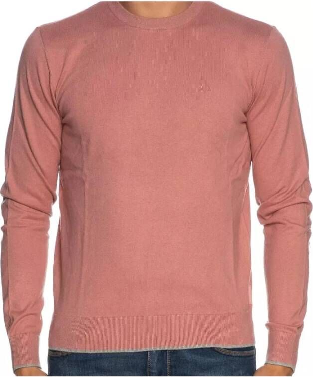 Armani Exchange Sweatshirt Roze Heren
