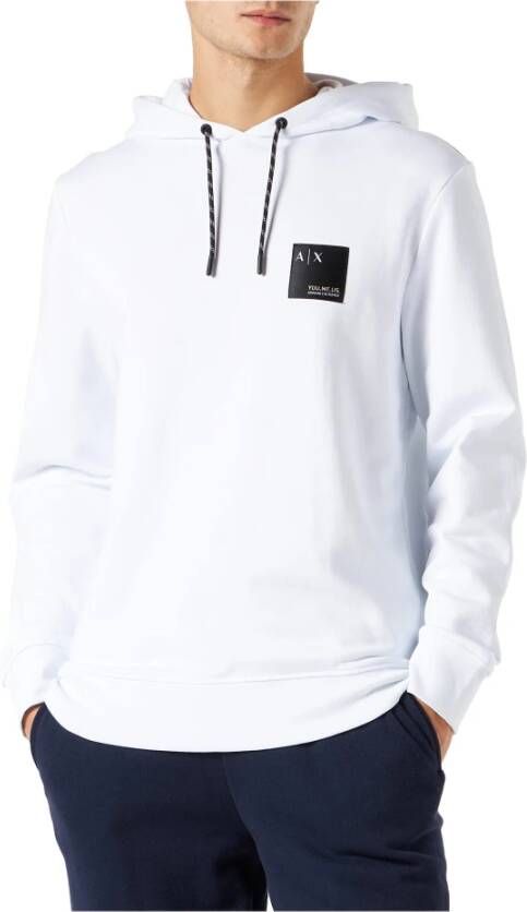 Armani Exchange Sweatshirt White Heren