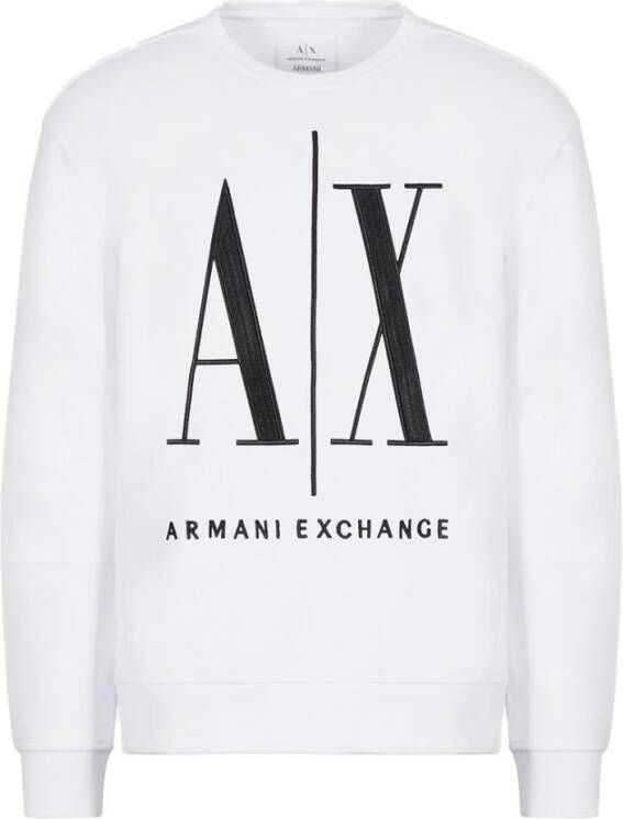 Armani Exchange Sweatshirt Wit Heren