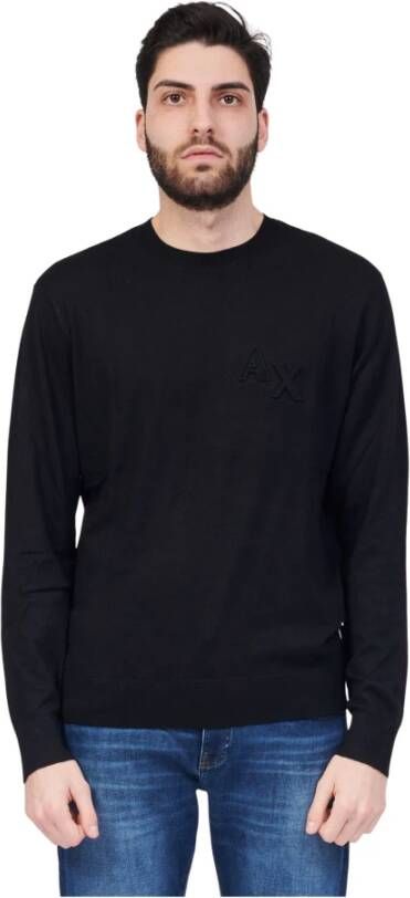 Armani Exchange Sweatshirts Zwart Heren