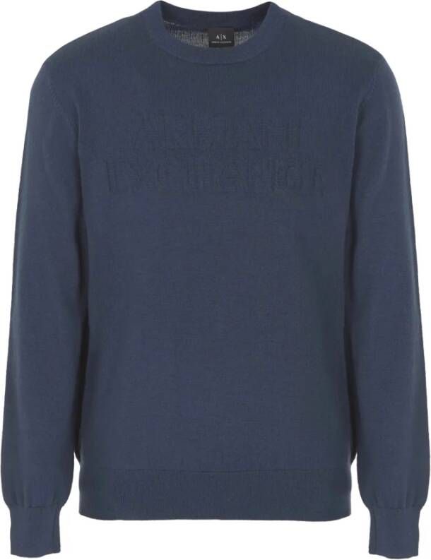 Armani Exchange Sweatshirts Blauw Heren