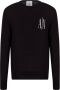 Armani Exchange Stijlvolle Sweaters Collectie Black Heren - Thumbnail 1