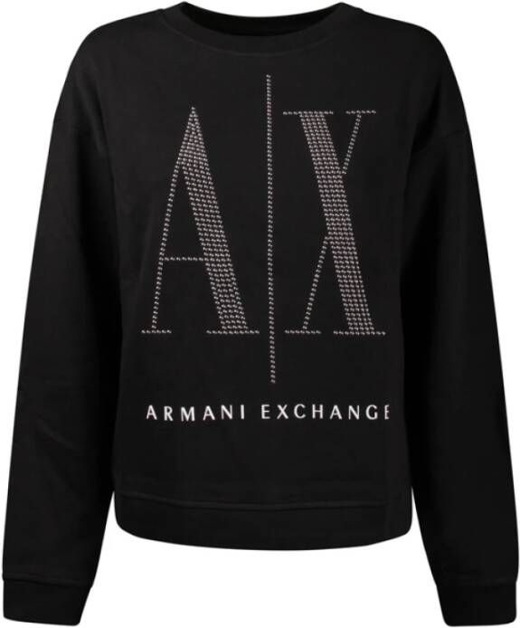 Armani Exchange Sweatshirts hoodies Zwart Dames