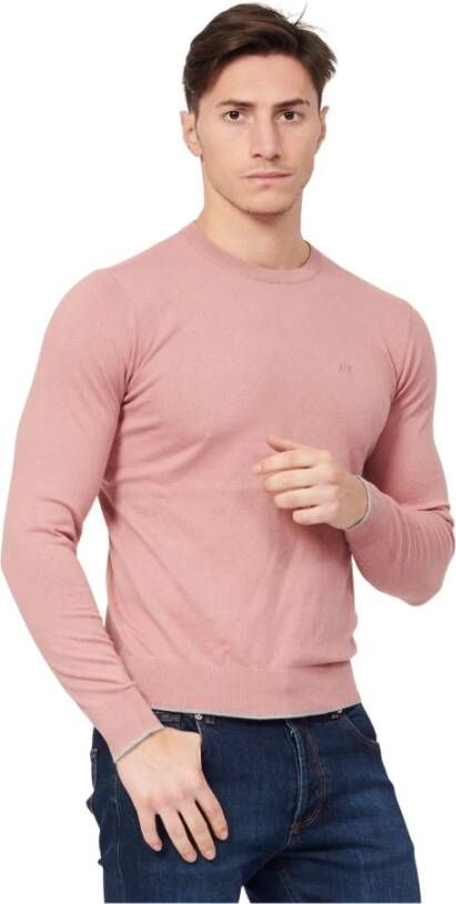 Armani Exchange Sweatshirts Roze Heren