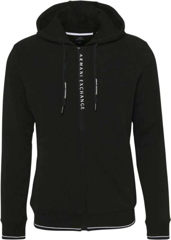 Armani Exchange Heren Zwarte Sweatshirt Black Heren