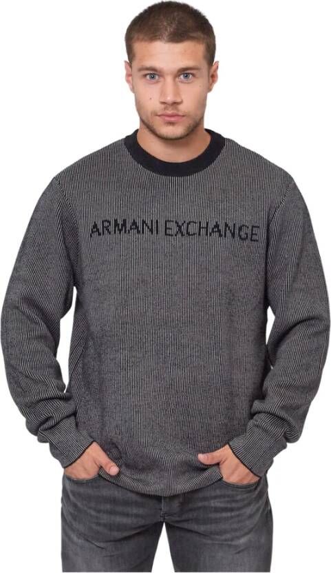 Armani Exchange Sweatshirts Zwart Heren
