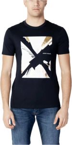 Armani Exchange T-Shirt 3Rzthq Zjbyz Zwart Heren