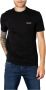 Armani Exchange Logo Ronde Hals Regular Fit Katoenen T-shirt Black Heren - Thumbnail 2