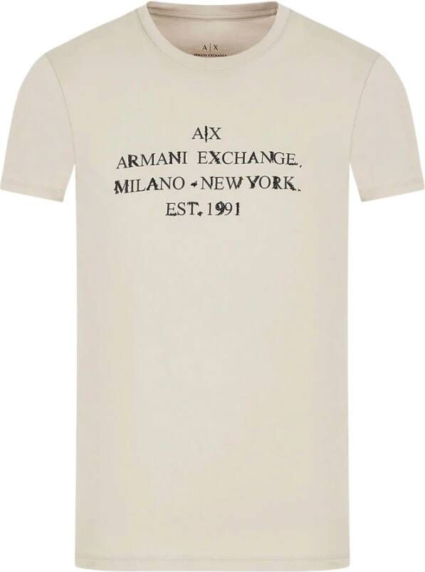 Armani Exchange T-shirt Groen 3Rztbd Zja5Z 1940 Groen Heren