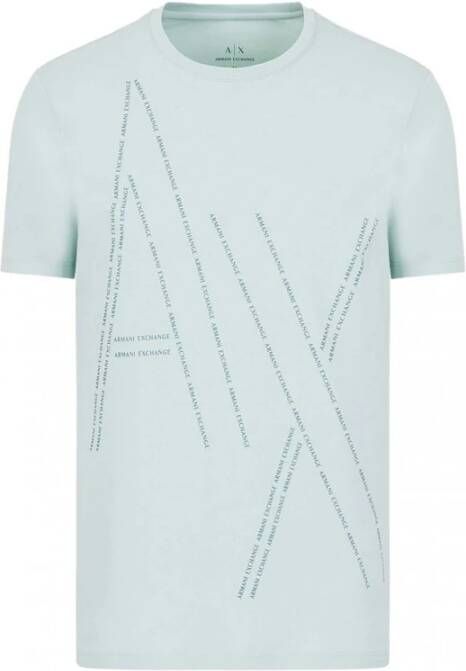 Armani Exchange t-shirt Groen Heren