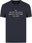 Armani Exchange T-Shirt Klassieke Stijl Blauw Heren - Thumbnail 1