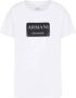 Armani Exchange Klassieke Stijl T-Shirt Diverse Kleuren White Dames - Thumbnail 1