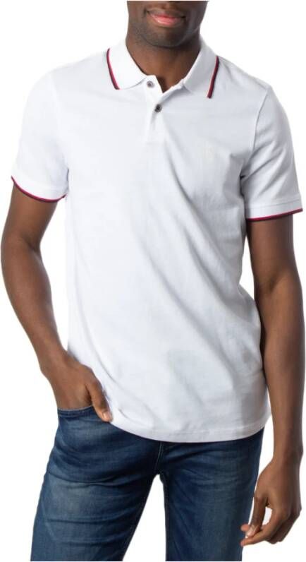Armani Exchange T-Shirt Polo 8Nzf75 Z8M5Z White Heren