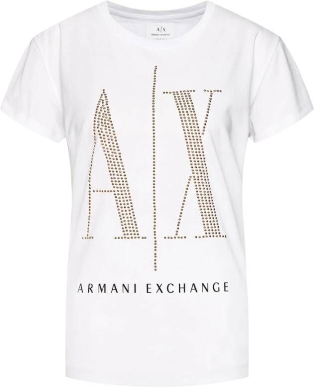 Armani Exchange t-shirt Wit Dames
