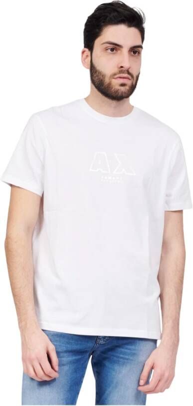 Armani Exchange t-shirt Wit Heren