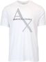 Armani Exchange Witte Jersey Regular Fit T-shirt White Heren - Thumbnail 1