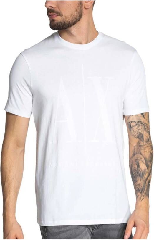 Armani Exchange t-shirt Wit Heren
