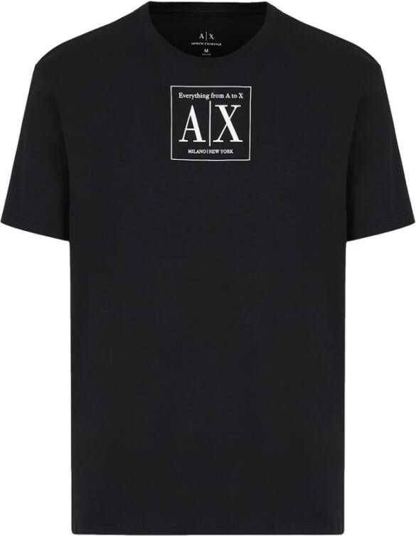 Armani Exchange T-shirt Zwart Heren
