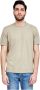 Armani Exchange Basis T-Shirt Beige Heren - Thumbnail 3