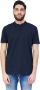 Armani Exchange Klassieke Polo Shirt Blauw Heren - Thumbnail 4