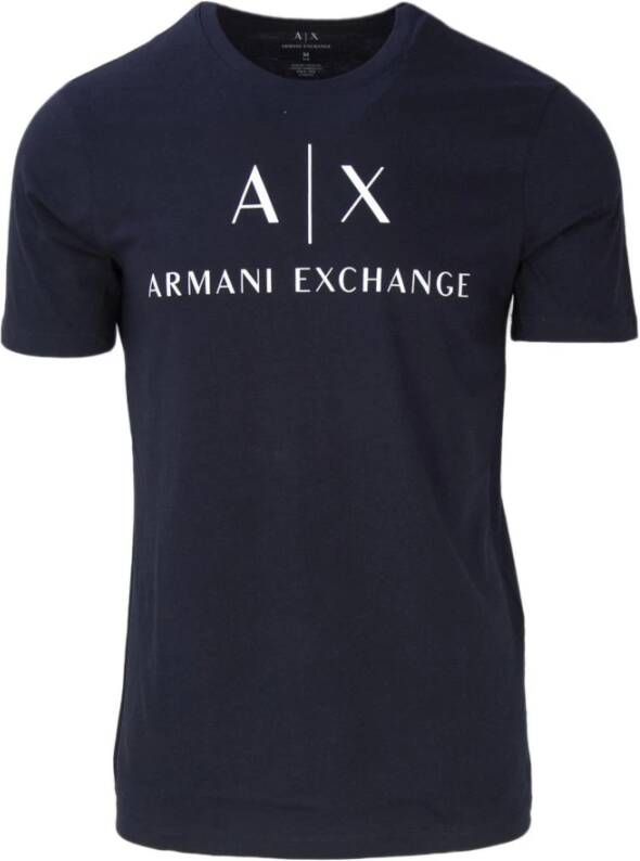 Armani Exchange Blauw T-shirt 8Nztcj Z8H4Z 1510 Blue Heren
