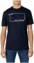 Armani Exchange Short Sleeve Shirts Blauw Heren - Thumbnail 6