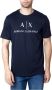 Armani Exchange Blauw T-shirt 8Nztcj Z8H4Z 1510 Blue Heren - Thumbnail 1