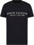 Armani Exchange T-shirt met labelprint model 'milano nyc' - Thumbnail 1