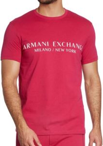 Armani Exchange t-shirts en polos rood Heren