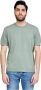 Armani Exchange Basis T-Shirt Groen Heren - Thumbnail 5