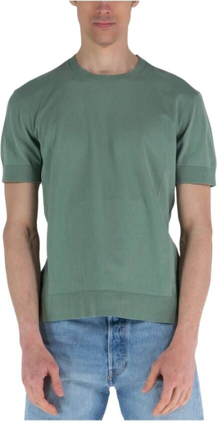 Armani Exchange T-Shirts Groen Heren